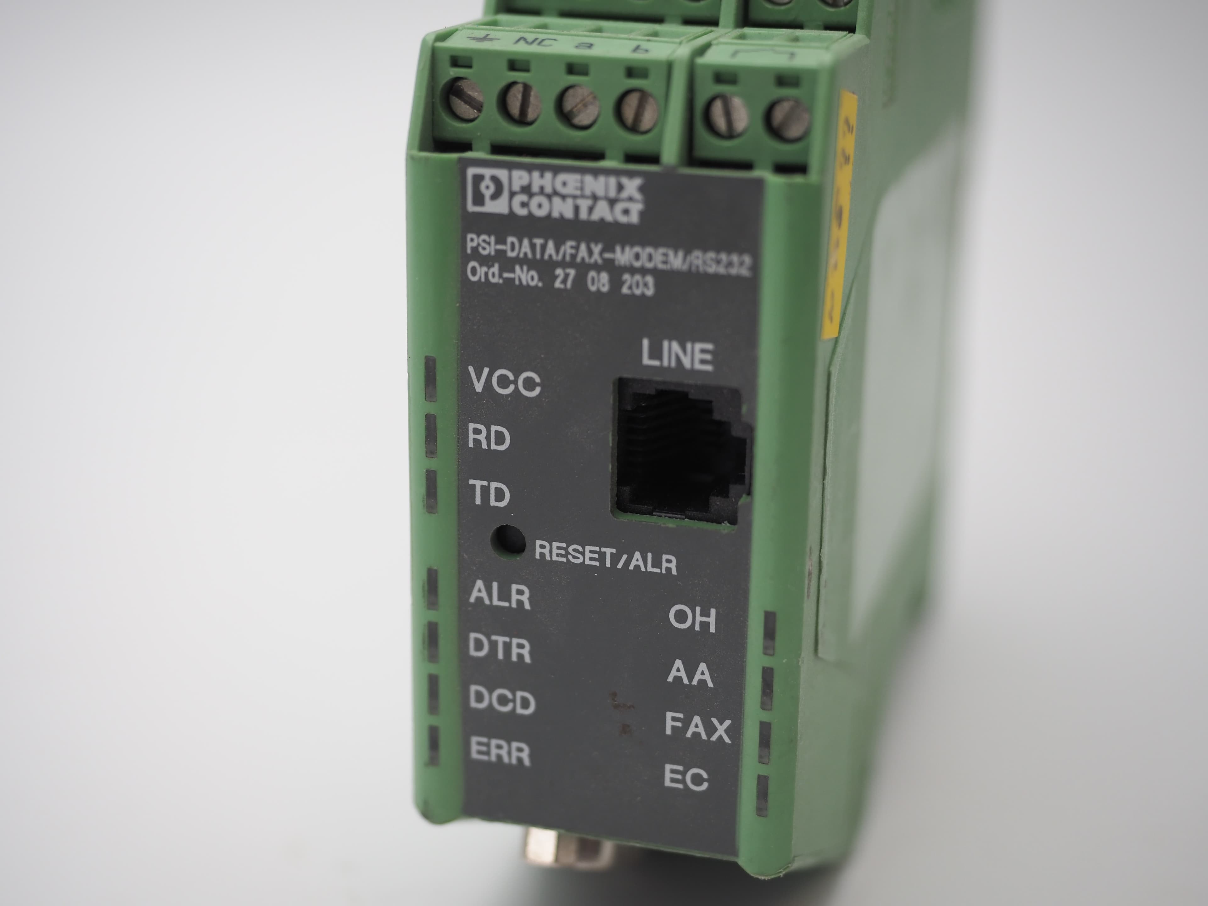 Phoenix Contact PSI-DATA/FAX-MODEM/RS232 Hutschienenmodem Ord.-Nr. 2708203
