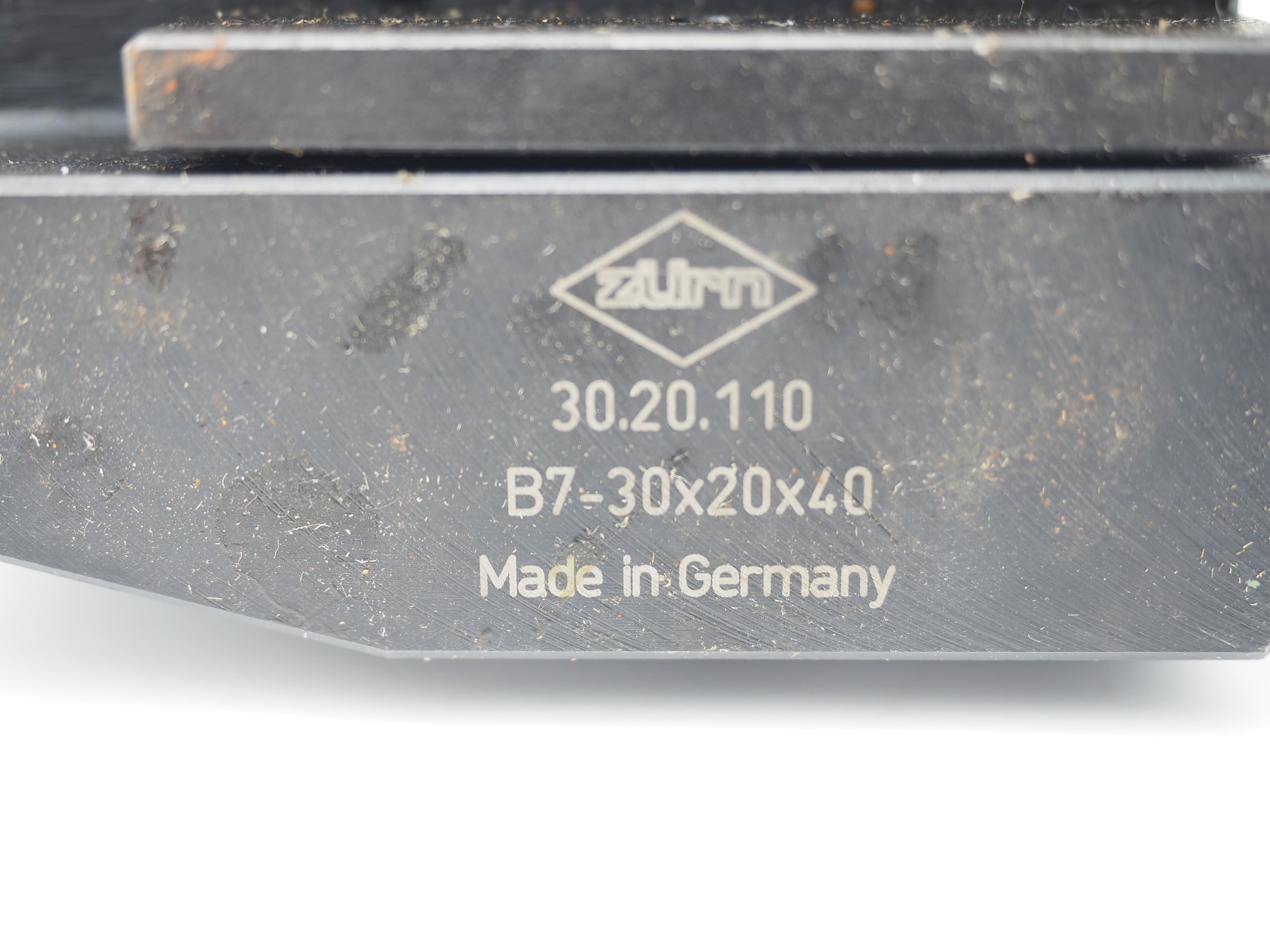 Werkzeughalter Zürn B7-30x20x40 DIN 69880 Nr. 30.20.110 CNC VDI Drehmaschine 