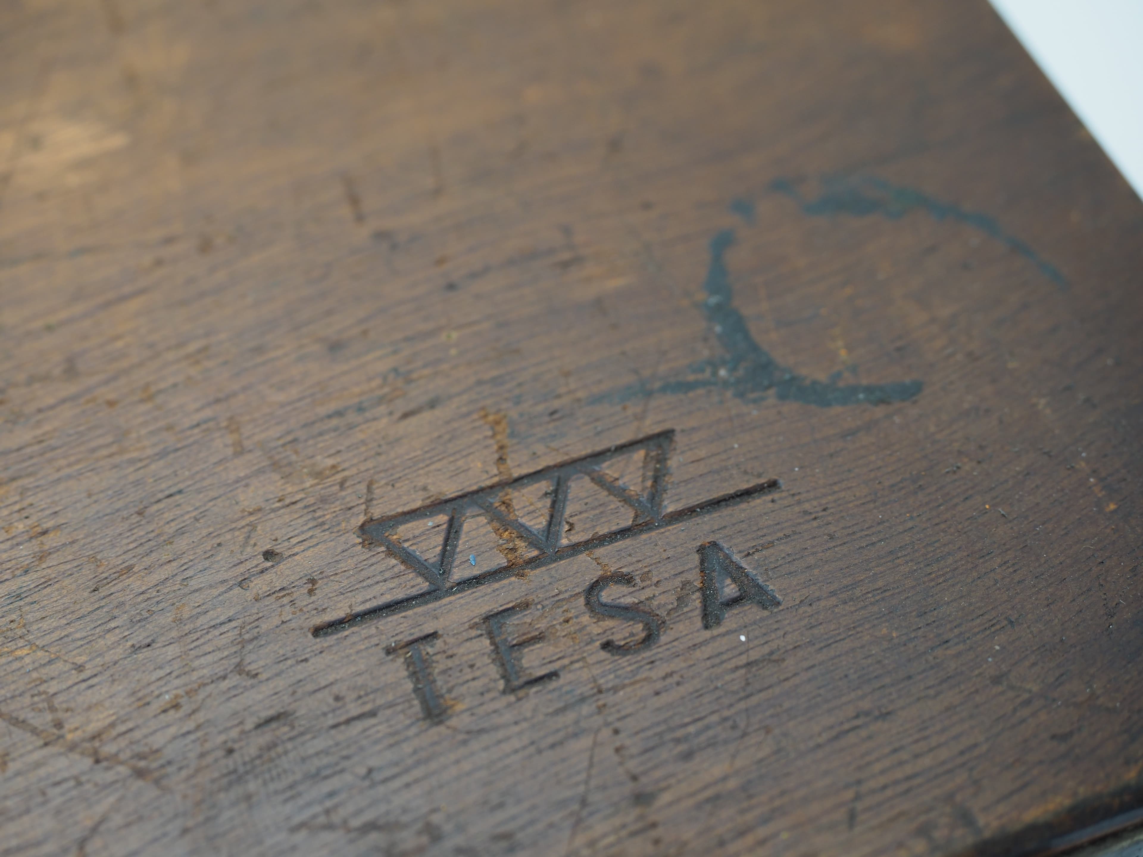 TESA Tiefenmikrometer-Satz Swiss Made mit Verlängerungsstäben im Holzkasten