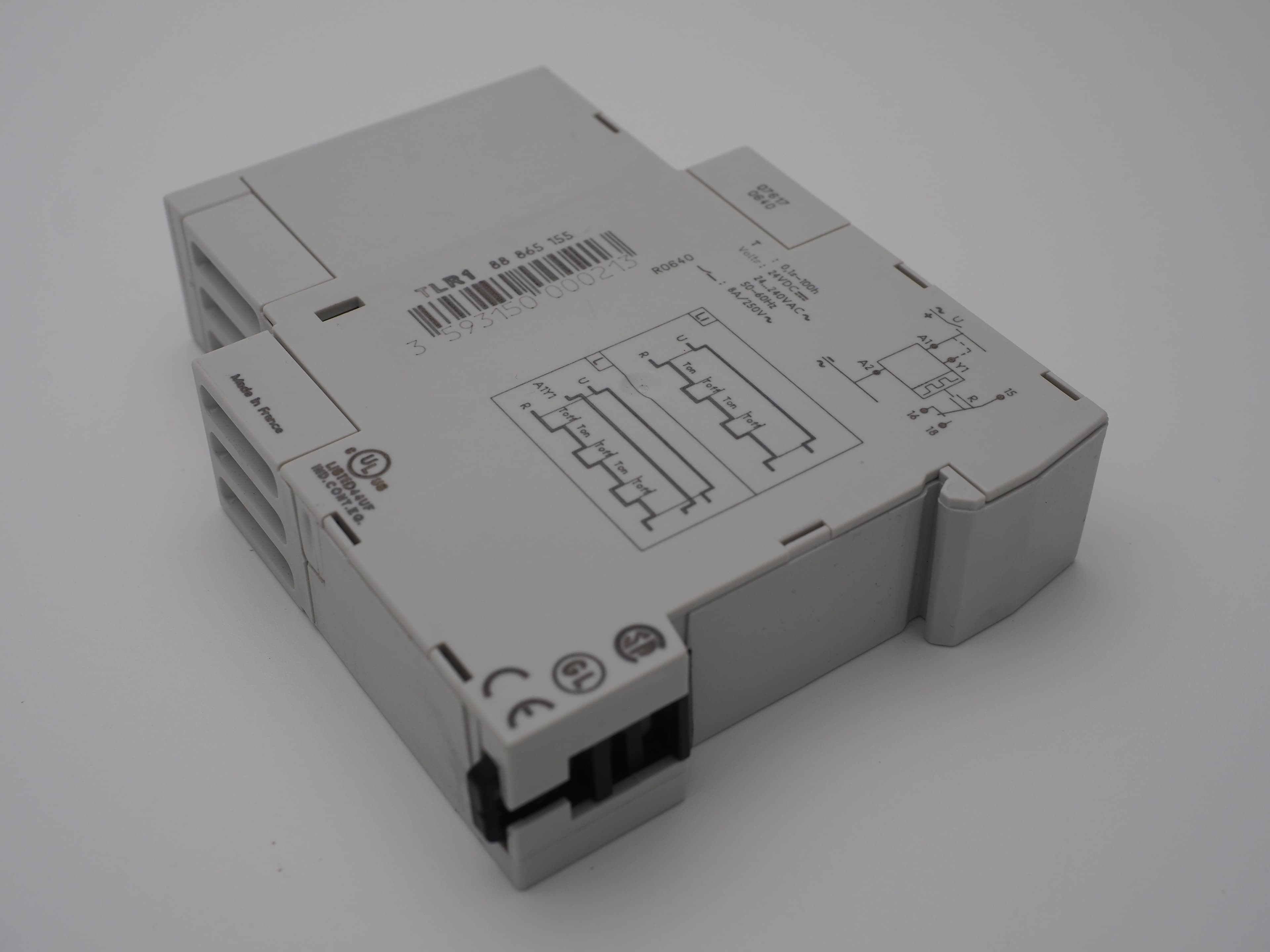 Zeitrelais Crouzet TLR1 88 865 155 R0640 mit Karton