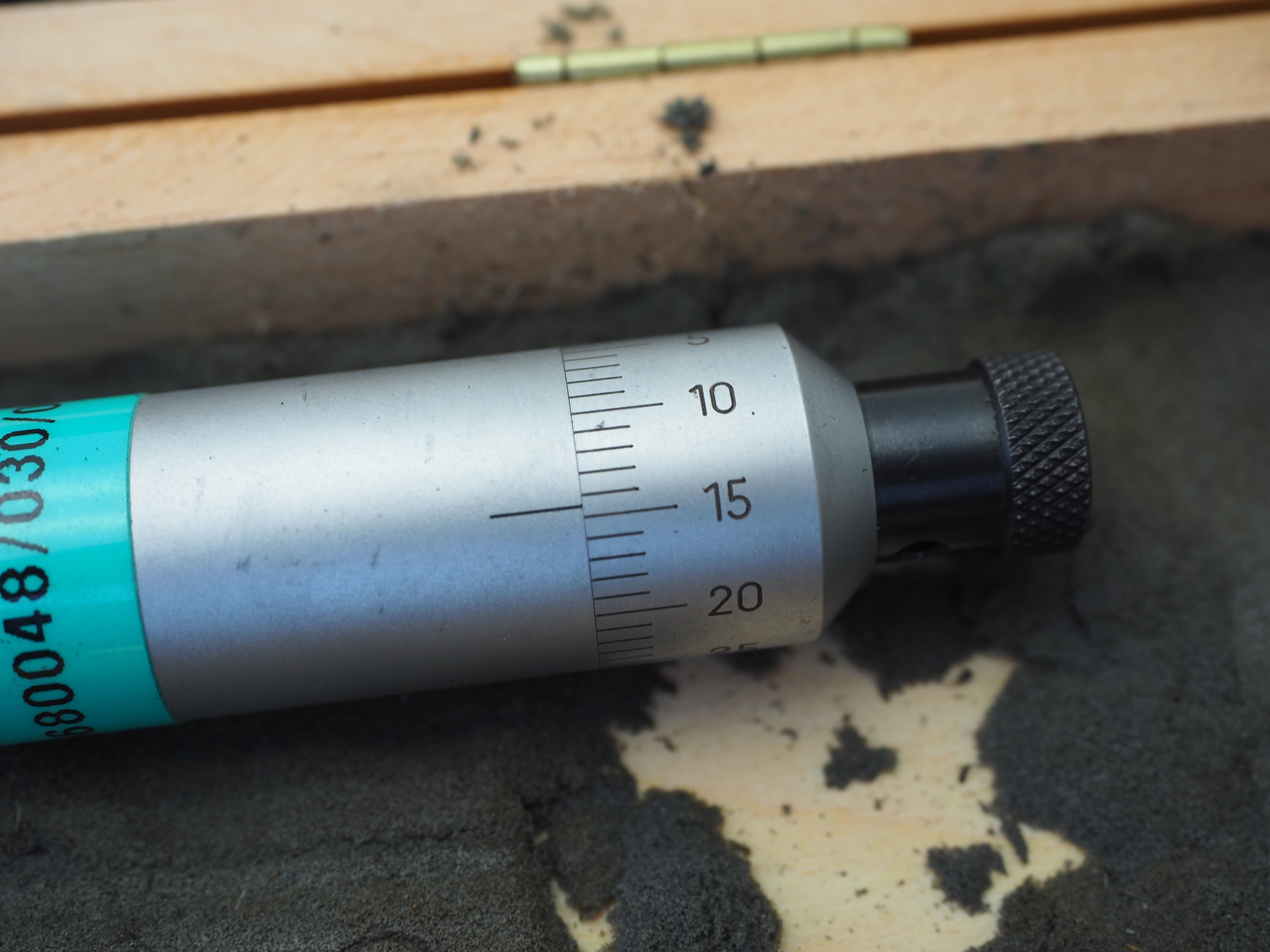Hahn & Kolb Innenmessschraube Innenmikrometer 100–125 mm im Holzkasten