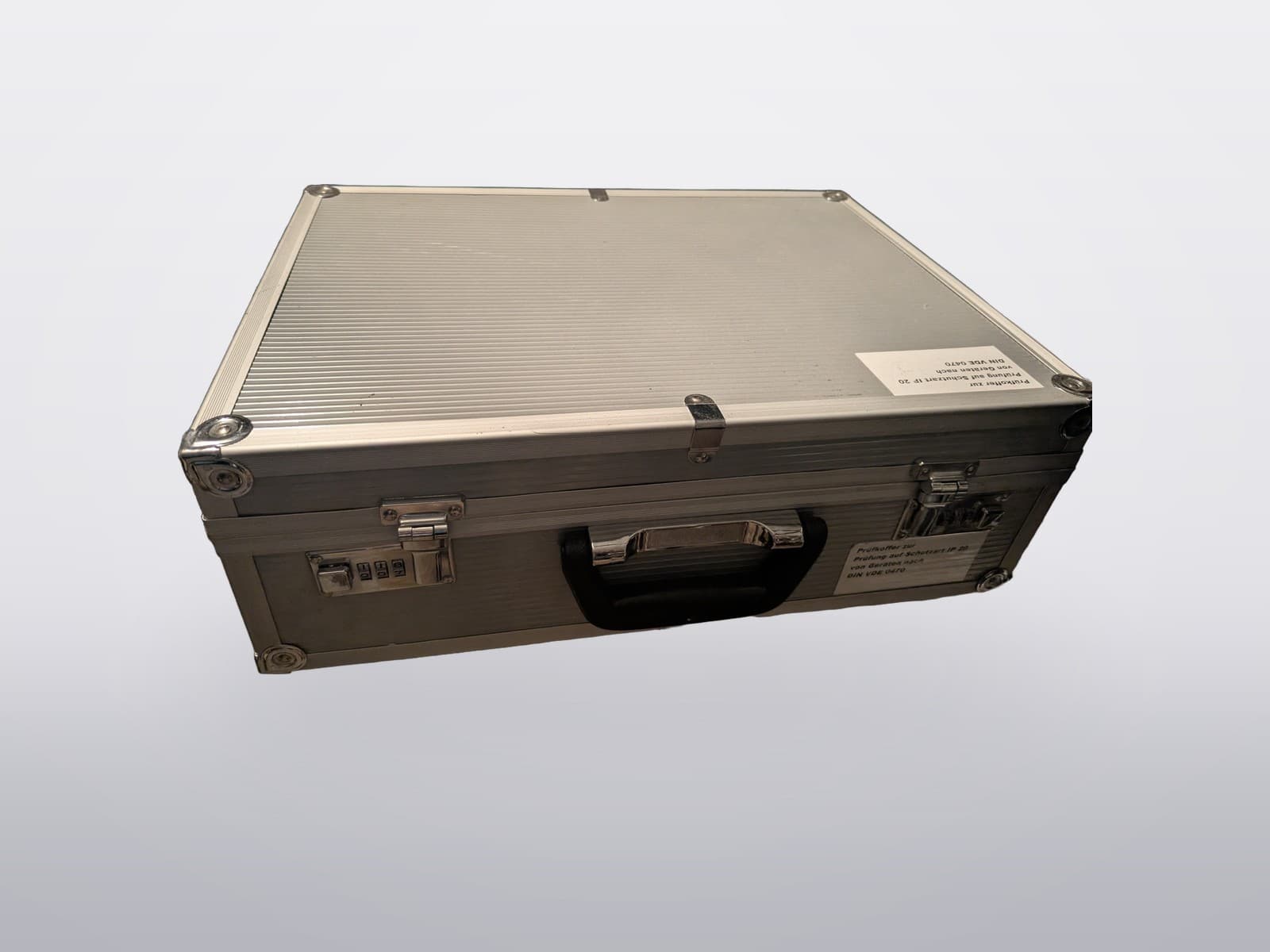 Prüfkoffer STAHL  MP-100.09B AC IP20 DIN VDE 0470 Prüfkugel 12,5 mm Signalgeber