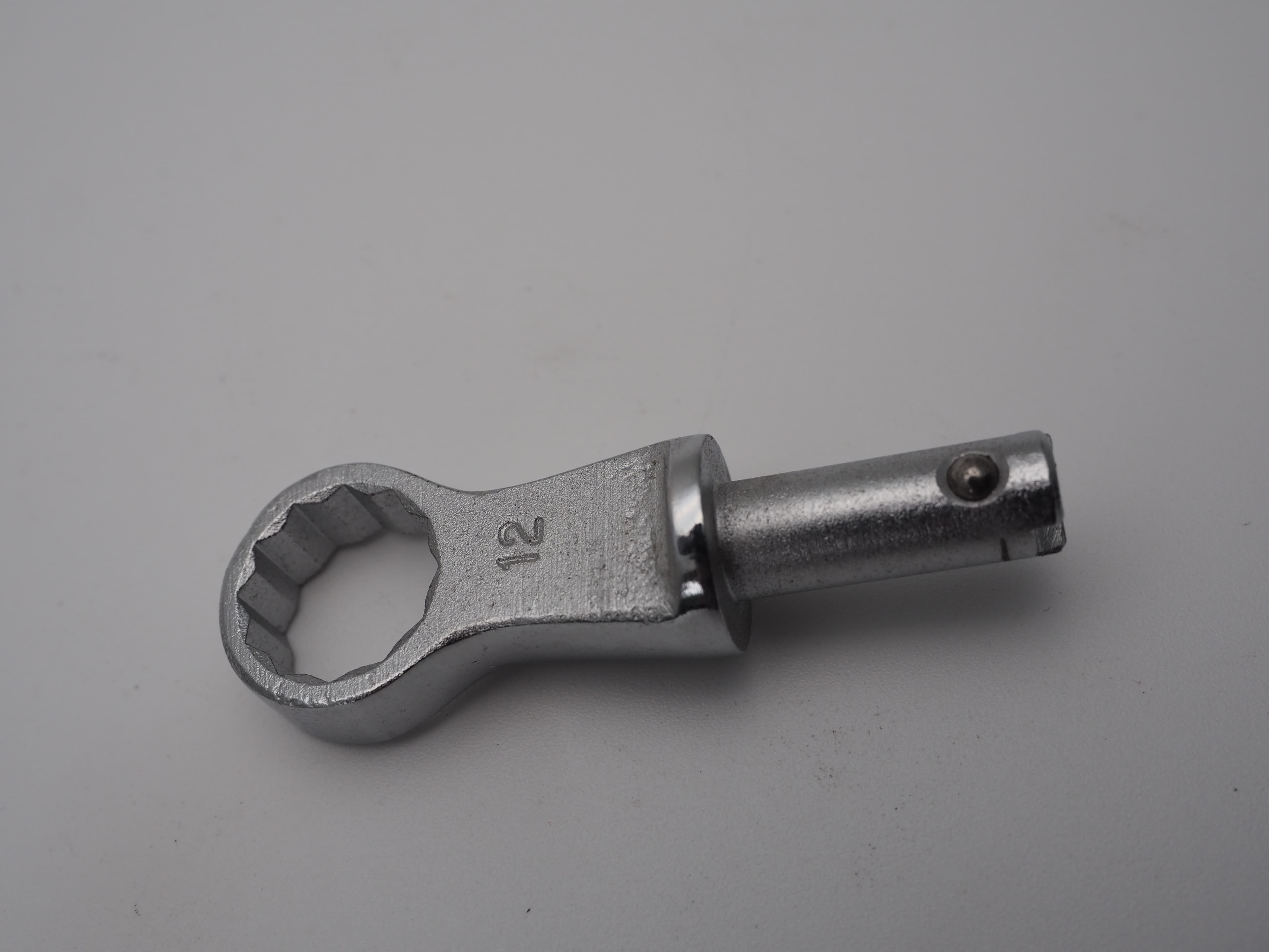SAM 12 mm Ringschlüssel-Einsteckwerkzeug für Drehmomentschlüssel
