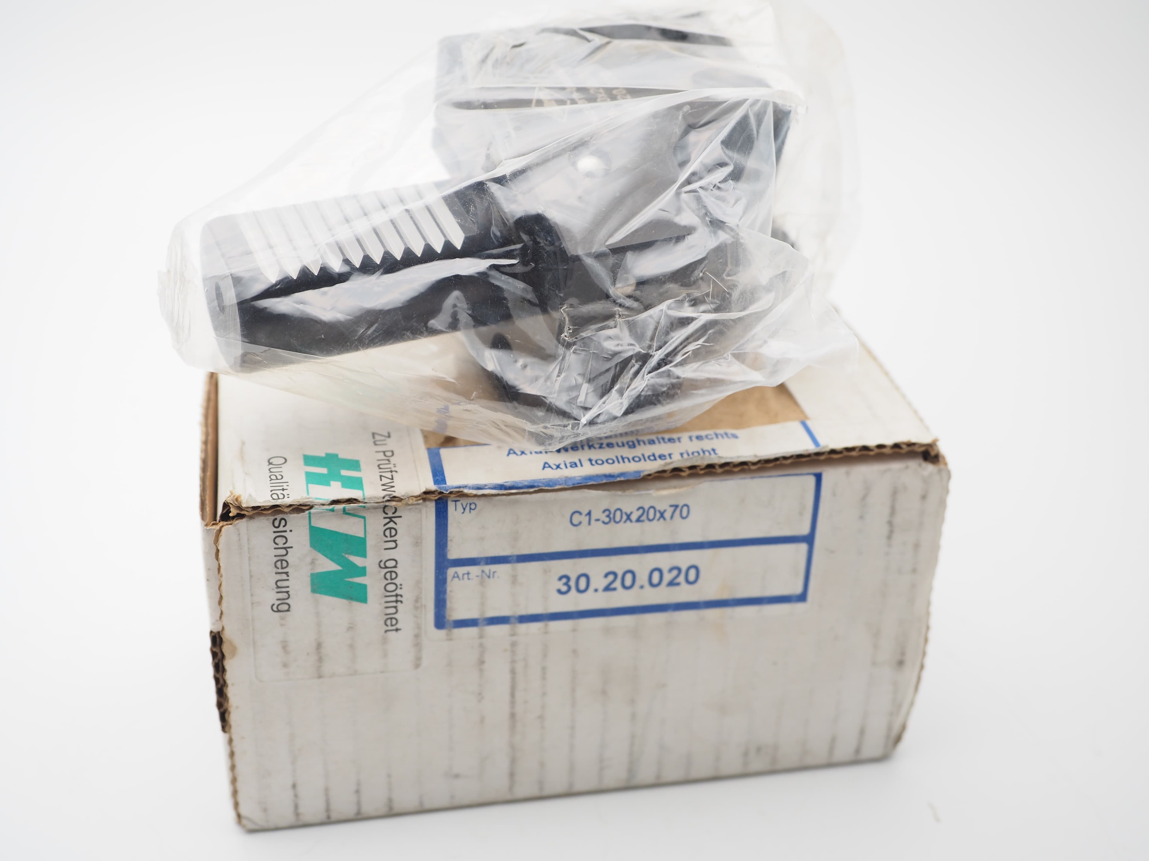 Axial-Werkzeughalter Zürn C1-30x20x70 Nr. 30.20.020 rechts neu in OVP CNC VDI