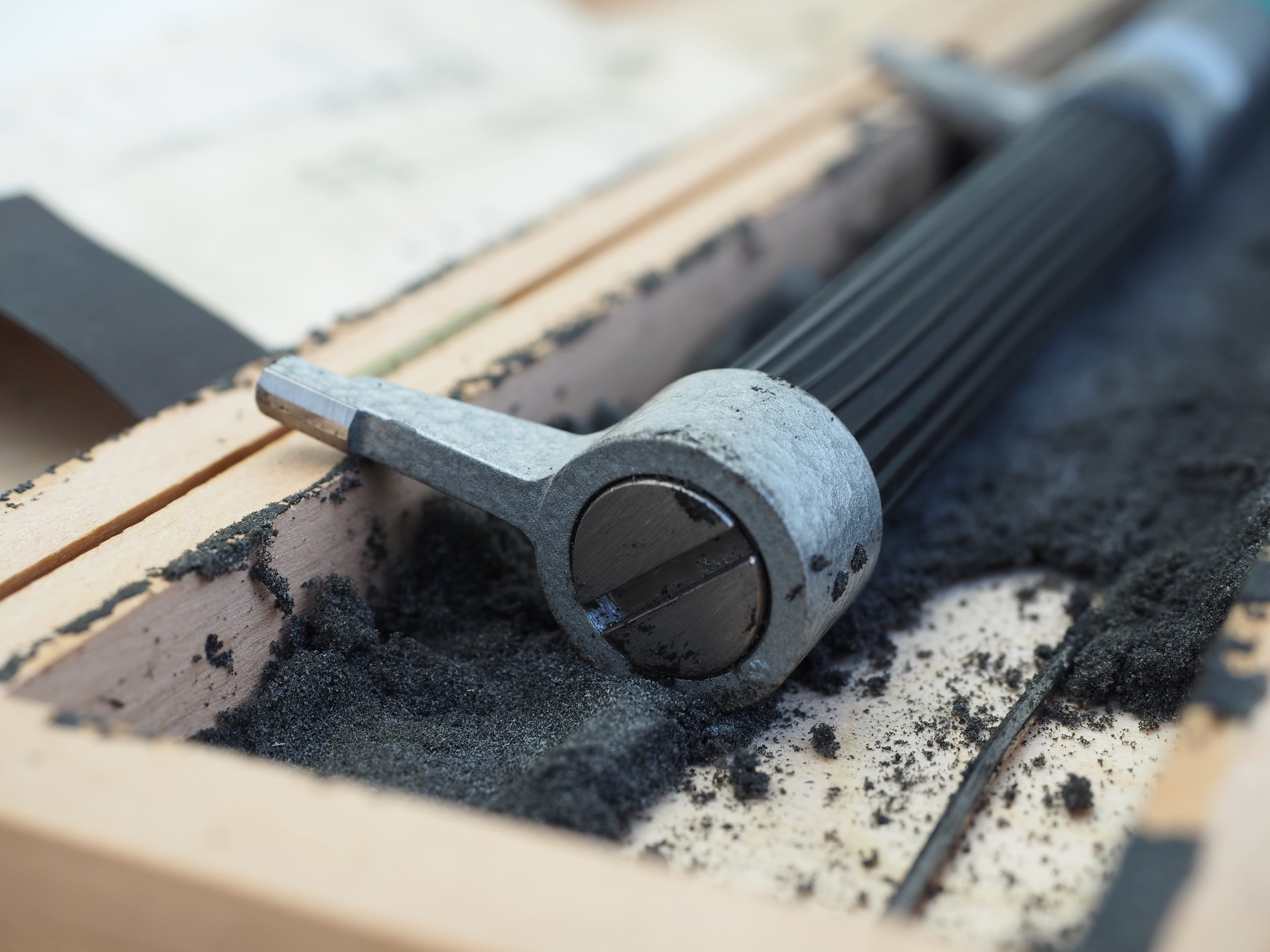 Hahn & Kolb Innenmessschraube 125-150 mm im Holzkasten mit Anleitung