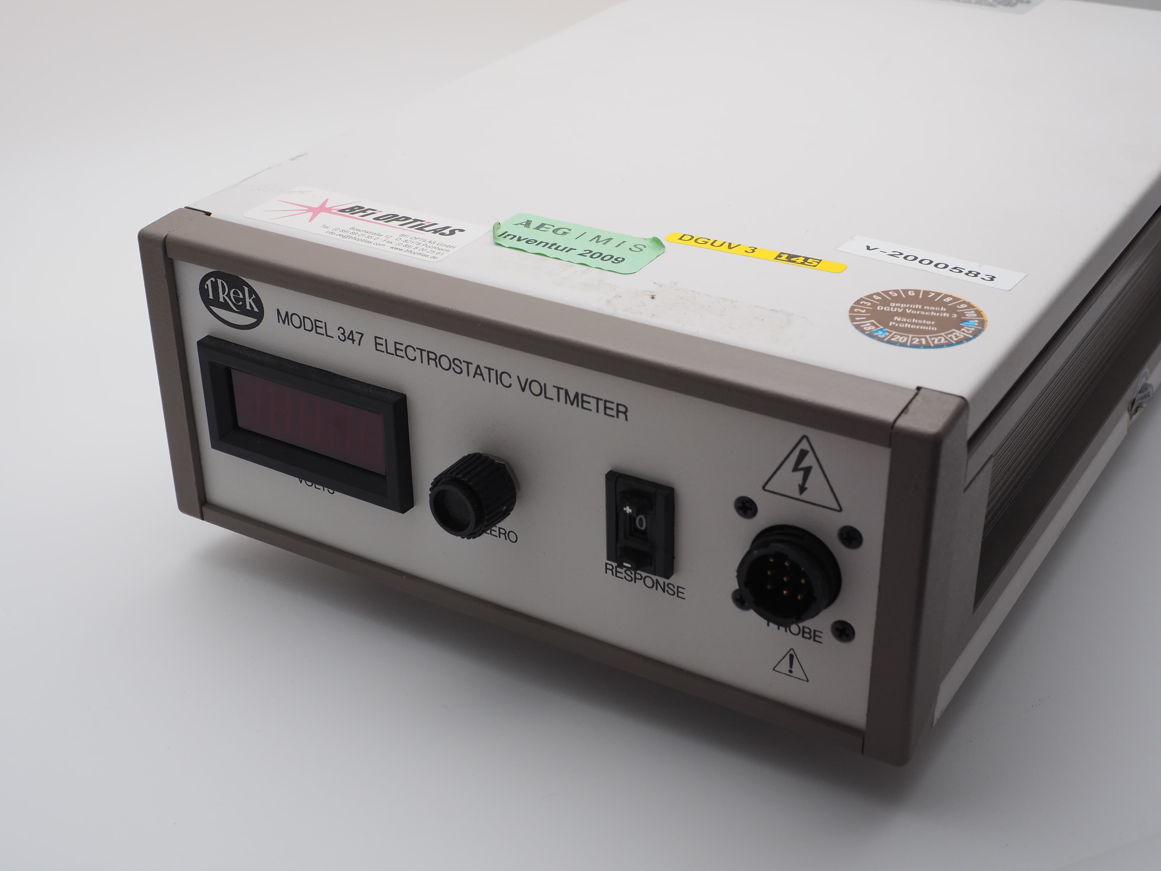 Trek 347-15-H-CE-EX elektrostatisches Voltmeter